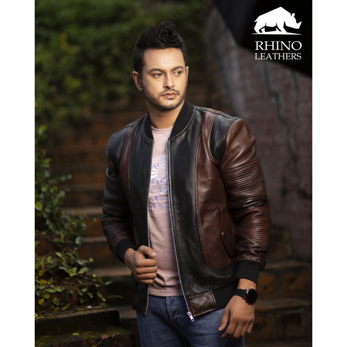 Men's Leather Jacket - RMJ 039